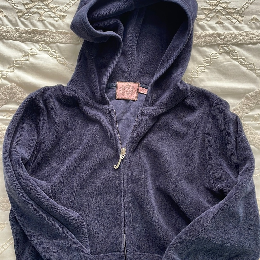 Vintage juicy couture zip up sweatshirt